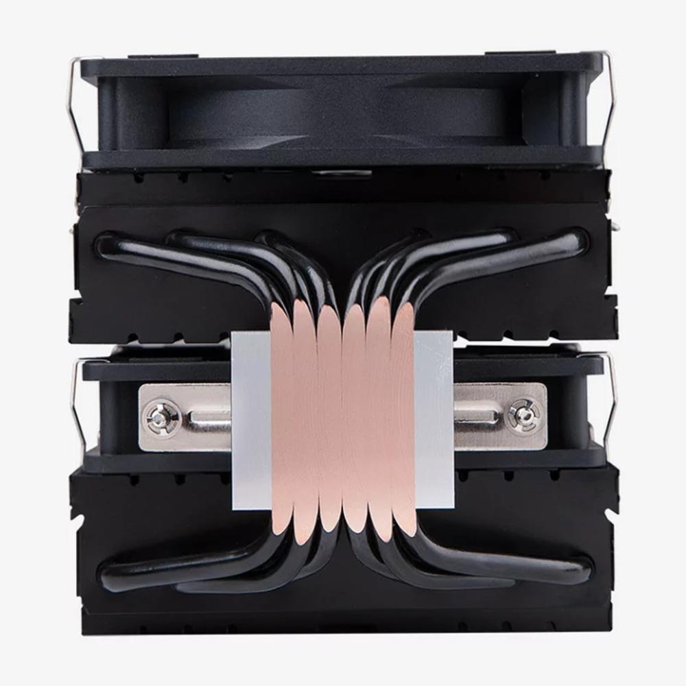 VENTILADOR DISIPADOR CPU HIDITEC C20 PRO BLACK 2 X 120MM