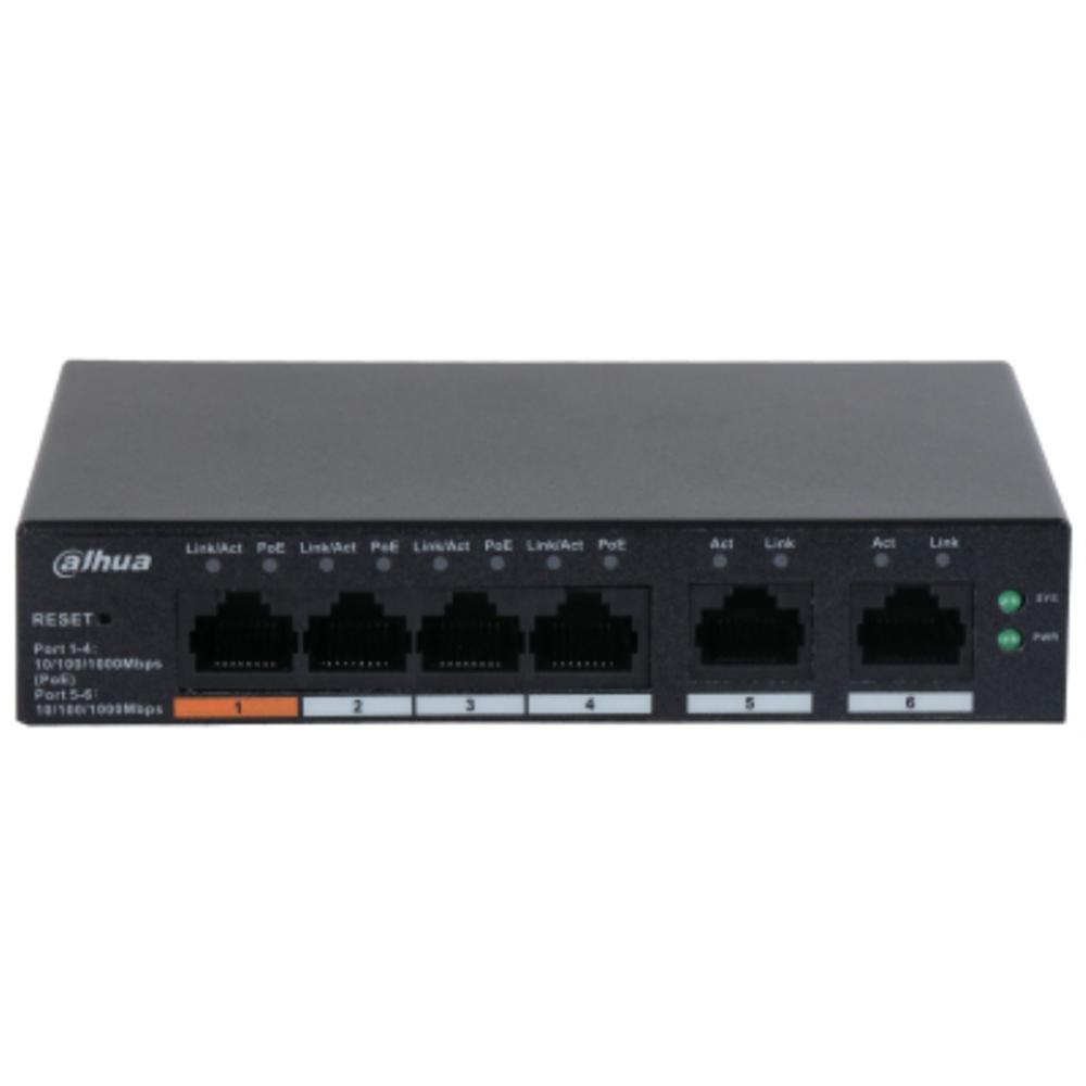 SWITCH IT DAHUA DH-CS4006-4GT-60 6 PUERTOS