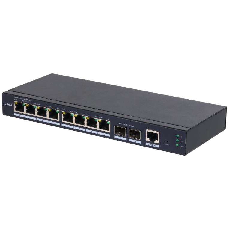 SWITCH IT DAHUA DH-SG4010-2F 10 PUERTOS