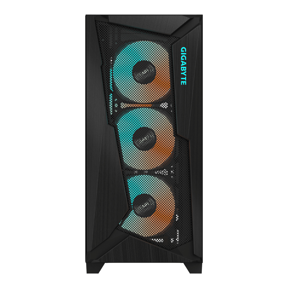CAJA GAMING GIGABYTE AC301GW ATX 2XUSB3.0 1XUSBC RGB S/F NEGRO