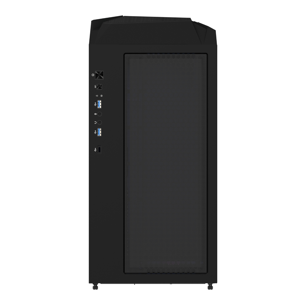 CAJA GAMING GIGABYTE AC301GW ATX 2XUSB3.0 1XUSBC RGB S/F NEGRO