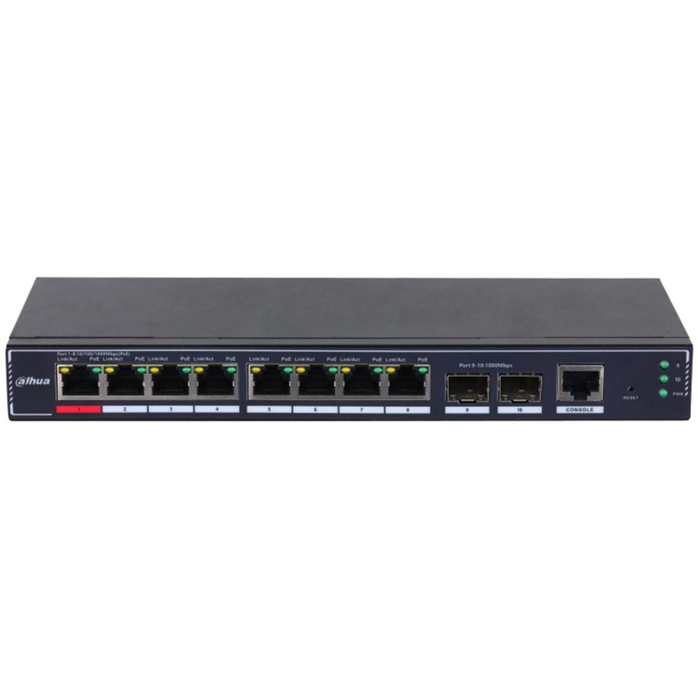SWITCH IT DAHUA DH-SG4010P-2F 10 PUERTOS