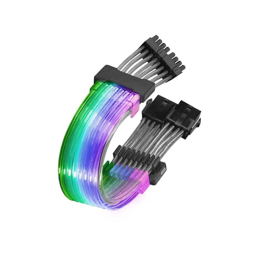 CABLE EXTENSOR MARS GAMING MCA-16 ARGB PREMIUM 310MM