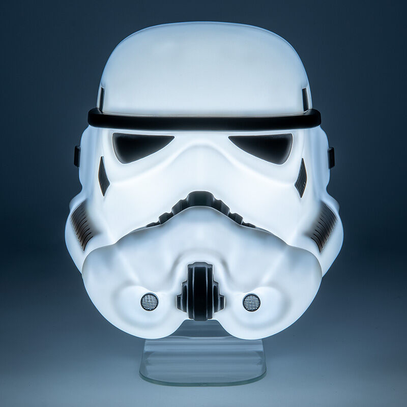 LAMPARA PALADONE STAR WARS MÁSCARA STORMPTROOPER 19 CM