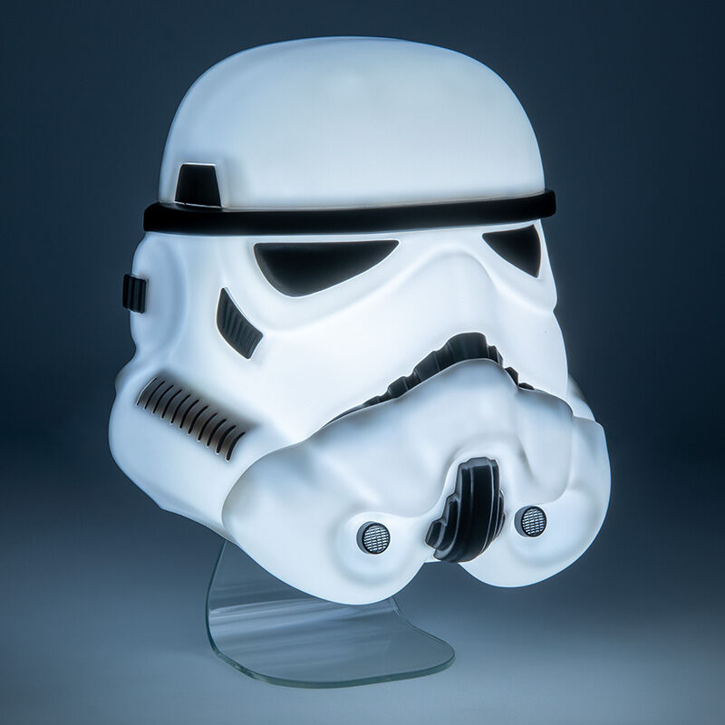 LAMPARA PALADONE STAR WARS MÁSCARA STORMPTROOPER 19 CM