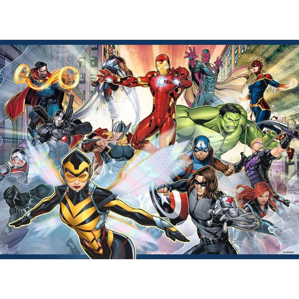 PUZZLE RAVENSBURGER AVENGERS 6+ 100 PIEZAS