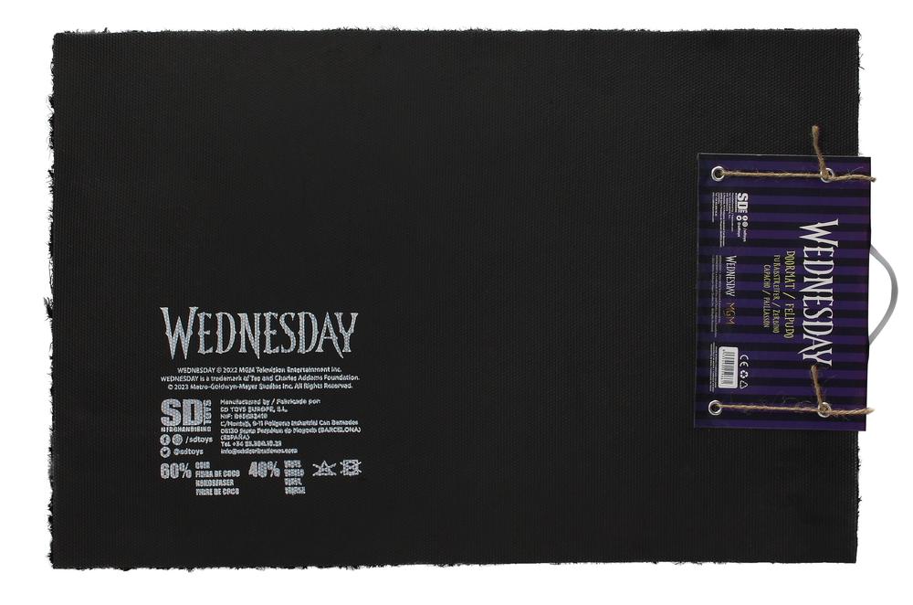 FELPUDO 60X40 CM LOGO WEDNESDAY