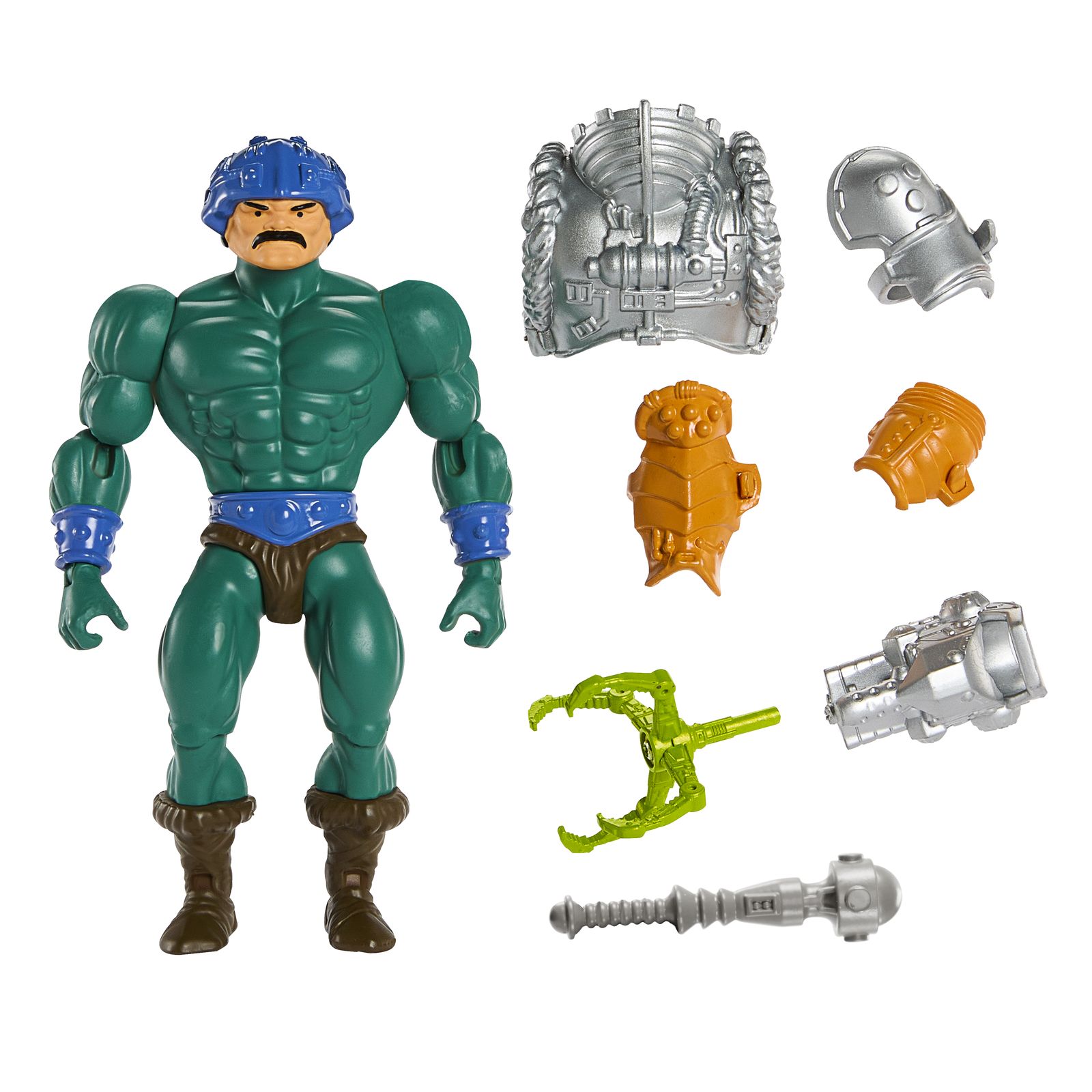 MOTU SNAKE ARMOR MAN-AT-ARMS FIG 14 CM MASTERS OF THE UNIVERSE ORIGINS