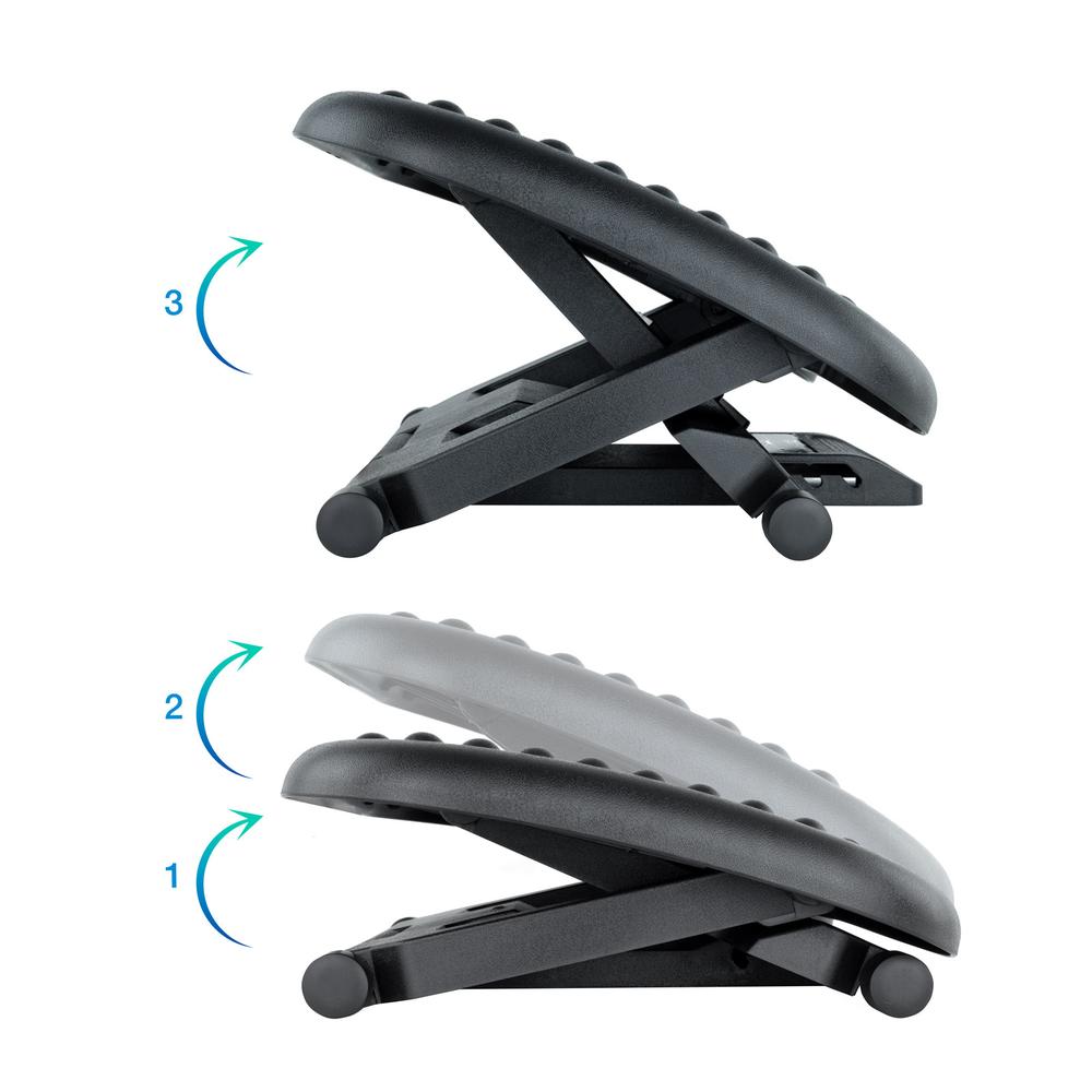 REPOSAPIES TOOQ AJUSTABLE CONFORT NEGRO