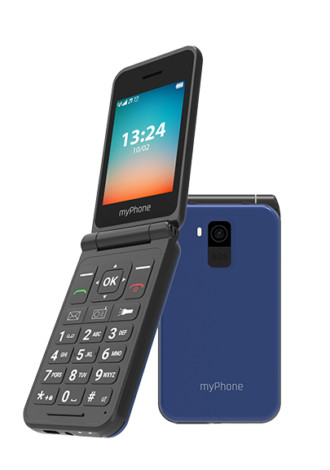 TELEFONO MOVIL MYPHONE FLIP 2.8"/ 4G/ NAVY BLUE