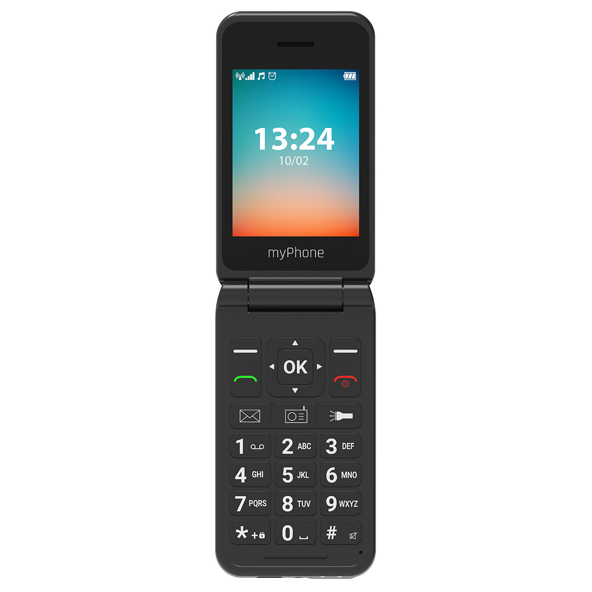 TELEFONO MOVIL MYPHONE FLIP 2.8"/ 4G/ NAVY BLUE