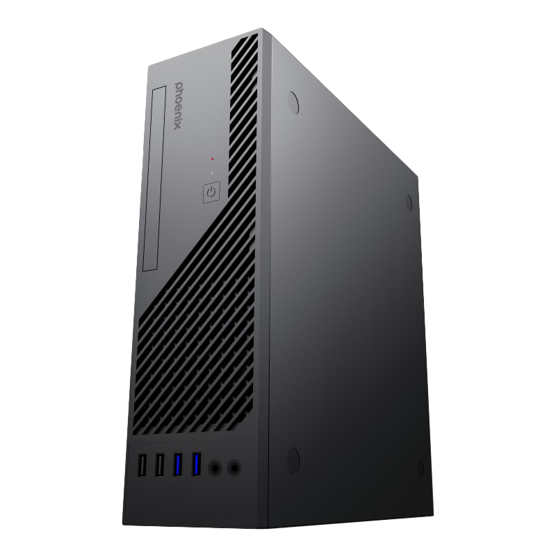 CAJA ORDENADOR PHOENIX LITE-S3 MICRO ATX FORMATO ULTRA SLIM DE 8 LITROS USB 3.0 FUENTE 200W INCLUIDA