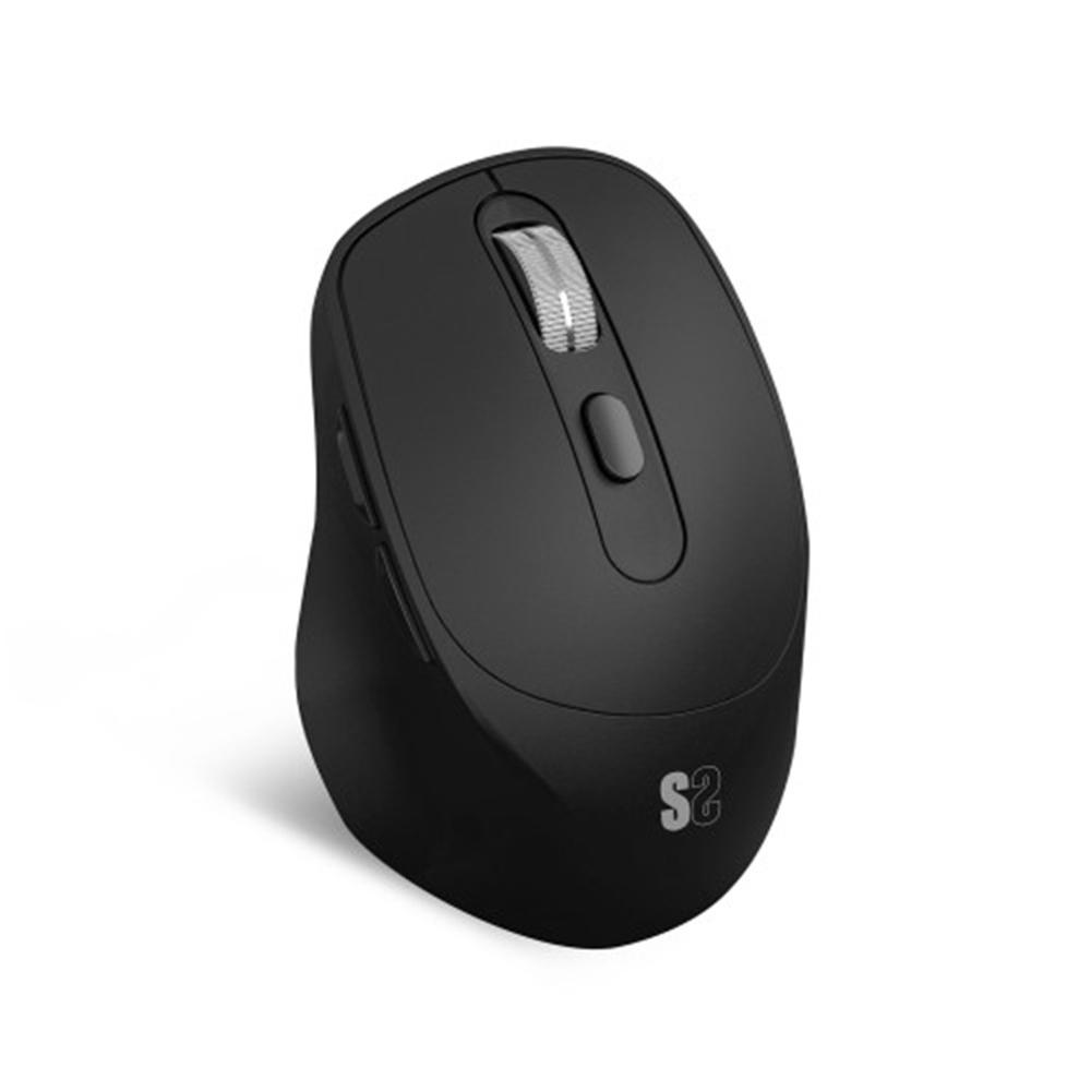 RATON INALAMBRICO SUBBLIM CURVE ERGO DUAL NEGRO