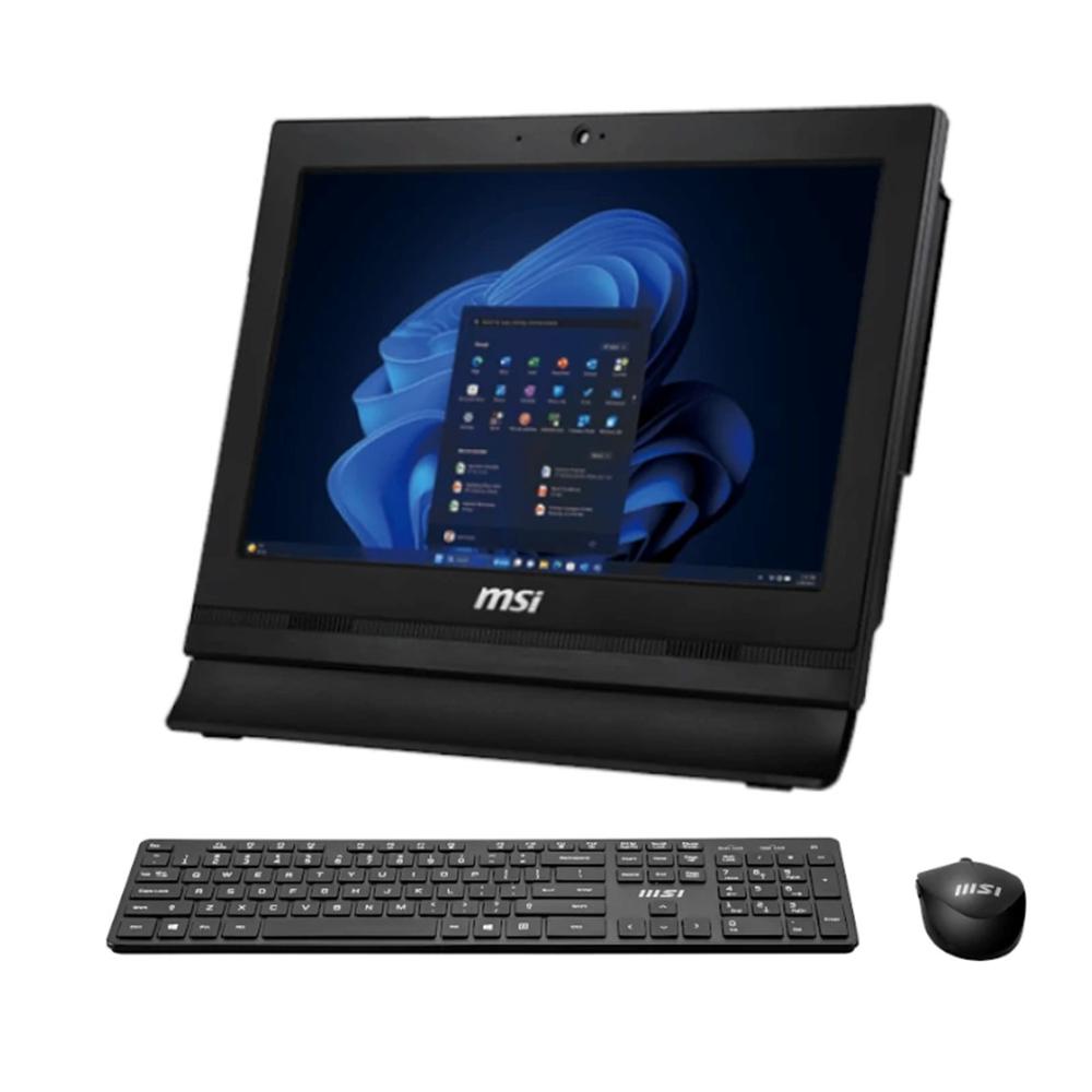 ORDENADOR ALL IN ONE AIO MSI PRO AP162T-007XES N100 4GB 256GB FREEDOS 15" TACTIL NEGRO