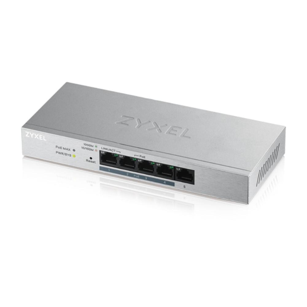 SWITCH 5 PUERTOS ZYXEL GS1200-5HP V2