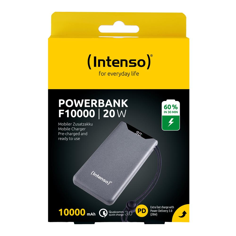 POWERBANK INTENSO F10000 GRIS 10000 mAh