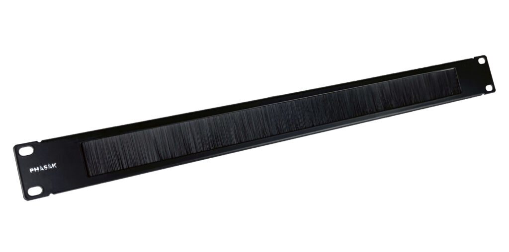 GUIA DE CABLE CON CEPILLO PHASAK PARA RACK ARMARIO 19" PA 1901