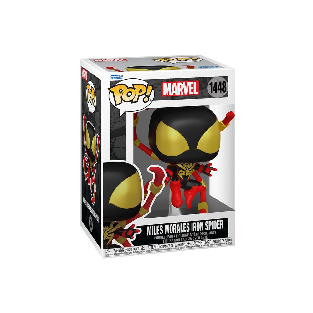 FUNKO POP MARVEL SPIDER-MAN COMICS MILES MORALES IRON SPIDER W/CHASE ALEATORIO