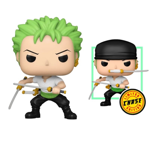 FUNKO POP ONE PIECE ZORO OPCIÓN CHASE ALEATORIA
