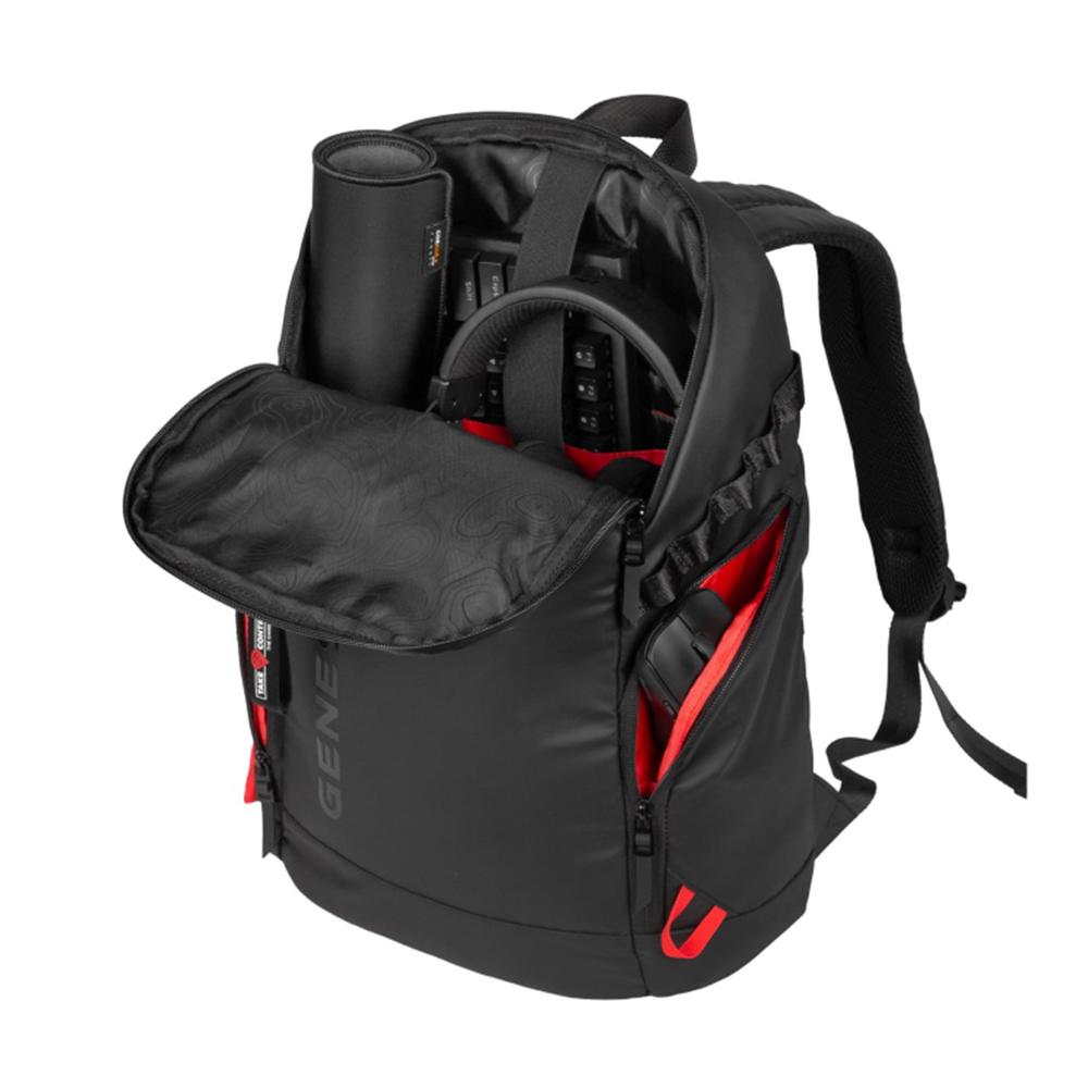 MOCHILA GENESIS PALLAD 420 PARA PORTATIL 15.6" NEGRO