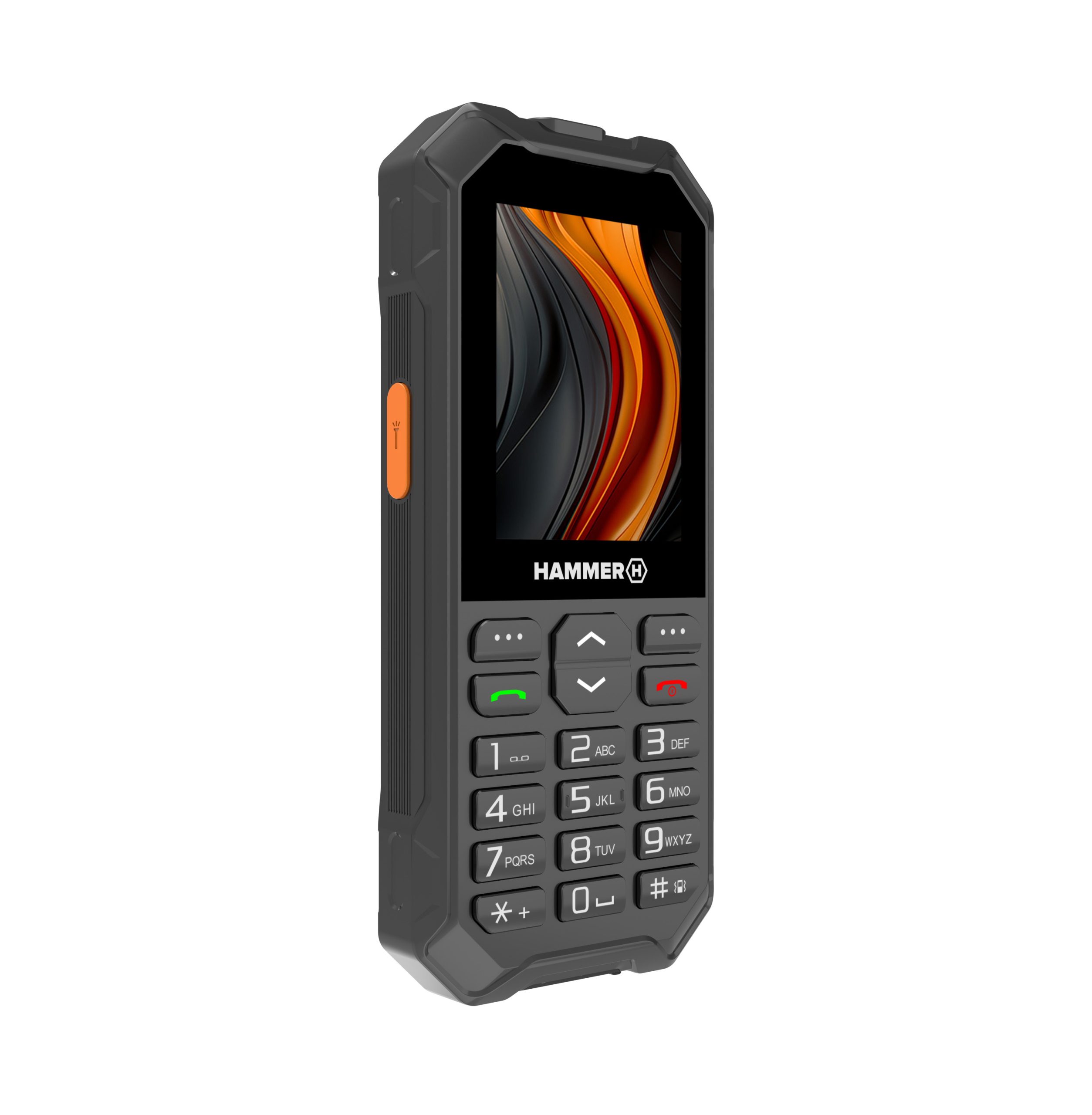 TELEFONO MOVIL RUGERIZADO HAMMER 6 2.4" / 4G / NEGRO