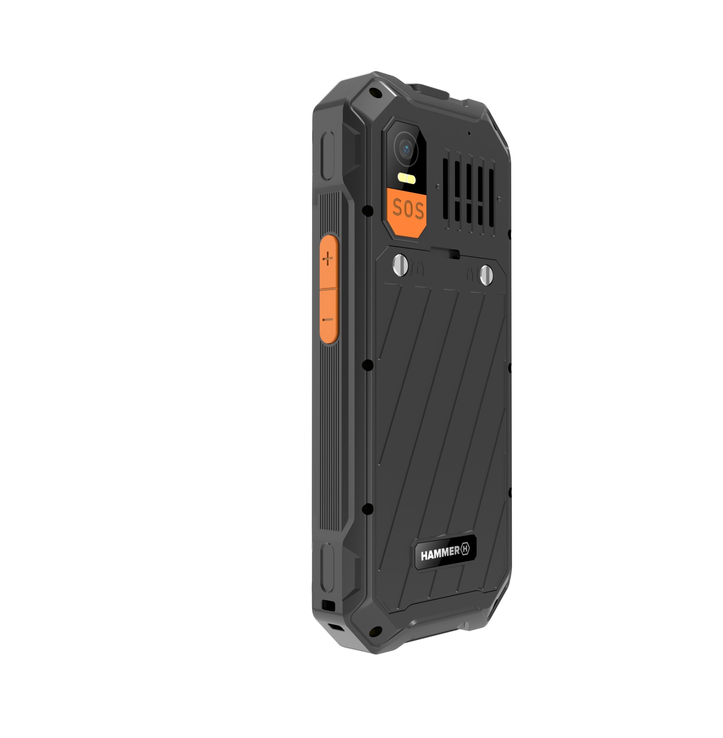 TELEFONO MOVIL RUGERIZADO HAMMER 6 2.4" / 4G / NEGRO
