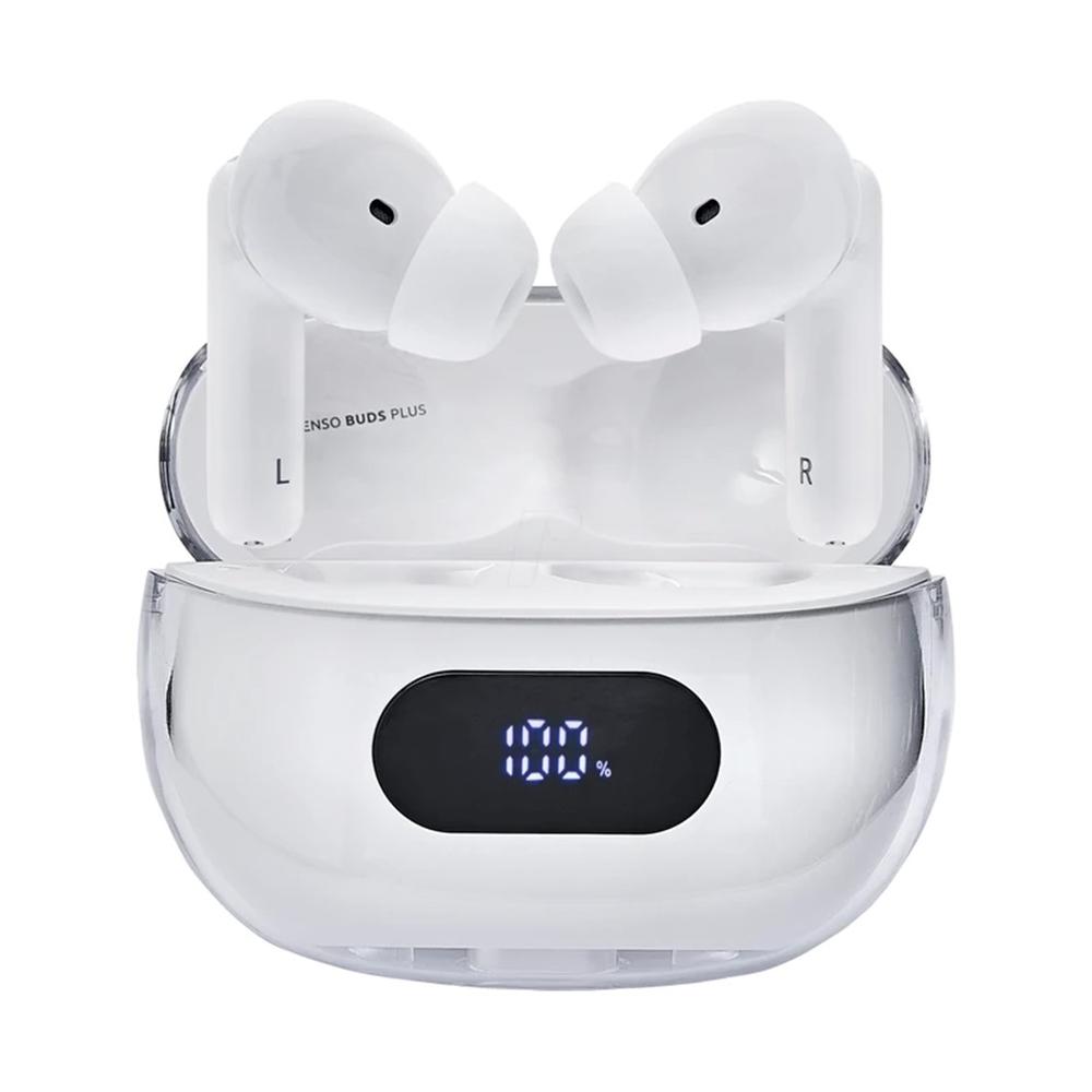 AURICULARES BLUETOOTH INTENSO BUDS PLUS TWS ANC+ENC BLANCO