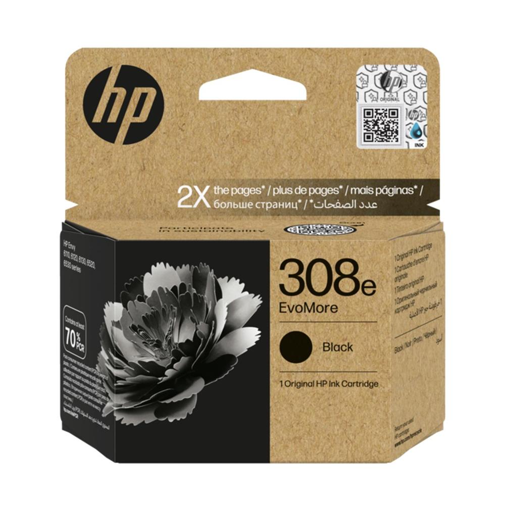 Cartucho tinta HP 308e EvoMore Negro 320p