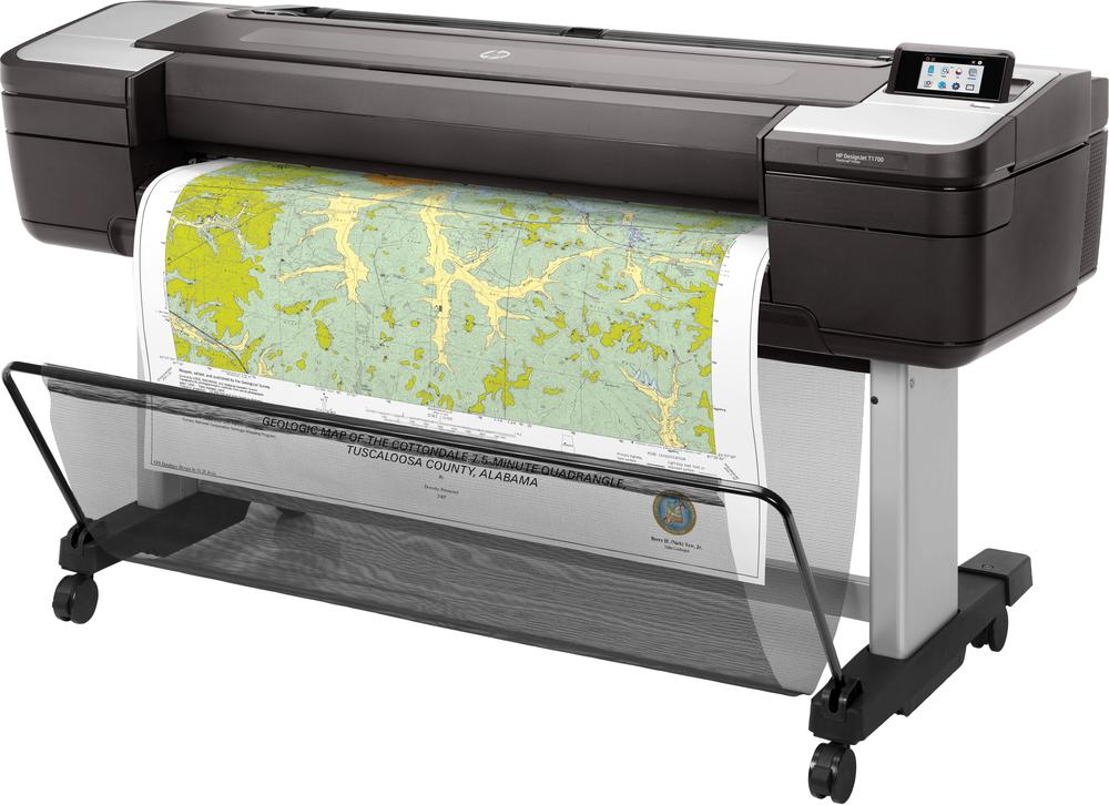 PLOTTER HP DESIGNJET T1700 44"/ USB/ RED