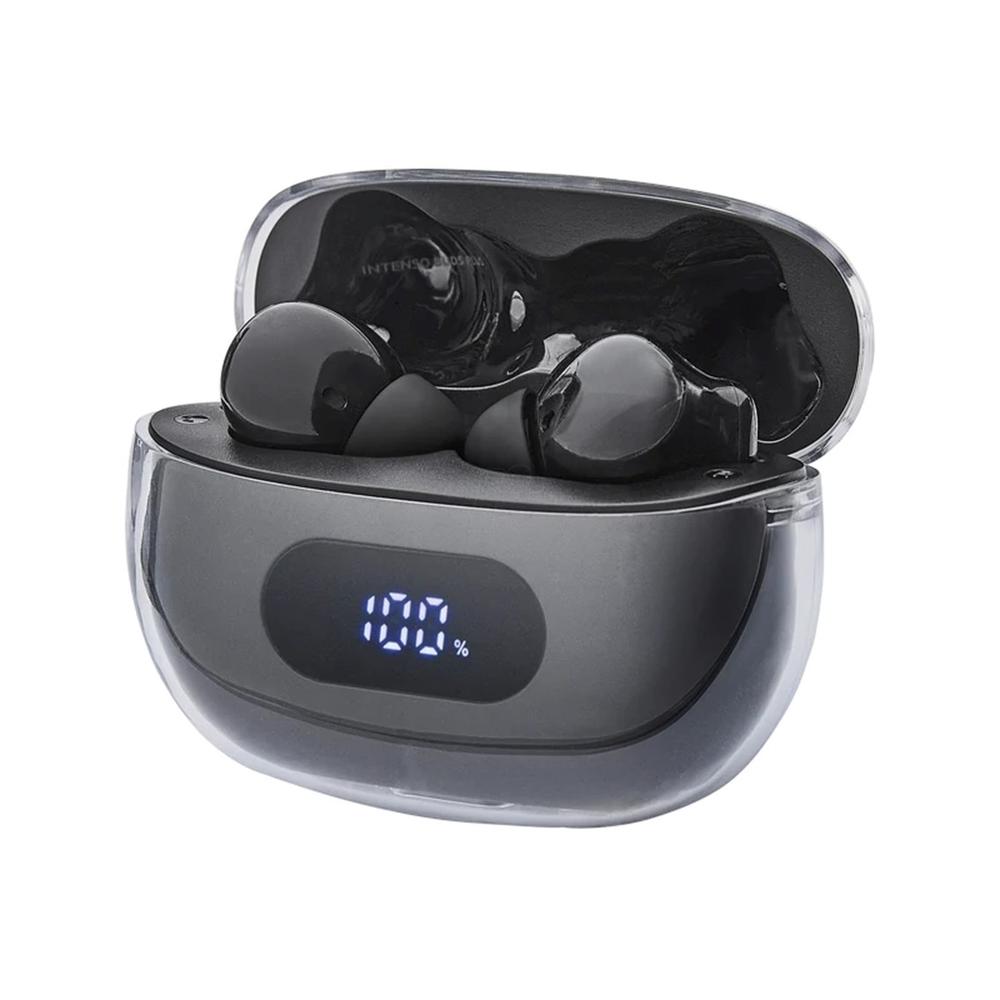 AURICULARES BLUETOOTH INTENSO BUDS PLUS TWS ANC+ENC NEGRO
