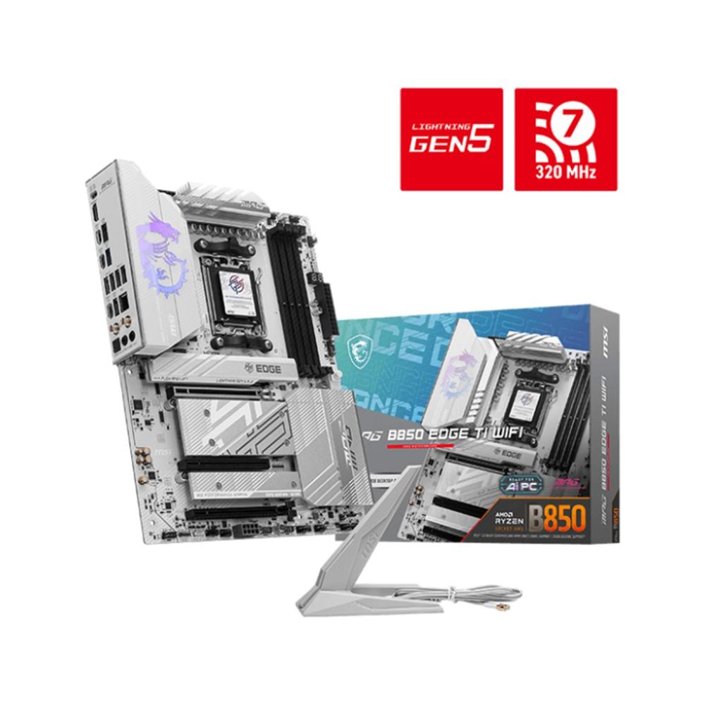 PLACA BASE MSI MPG B850 EDGE TI WIFI ATX AM5