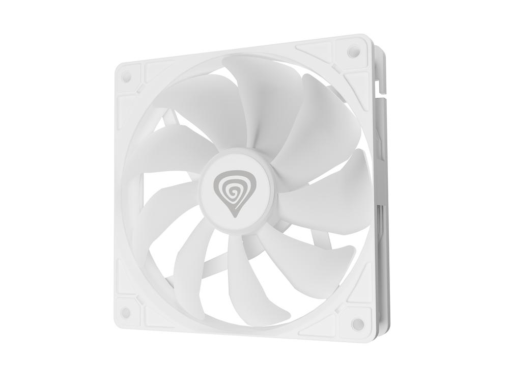 VENTILADOR CAJA GAMING GENESIS OXAL 120 ARGB BLANCO 120MM