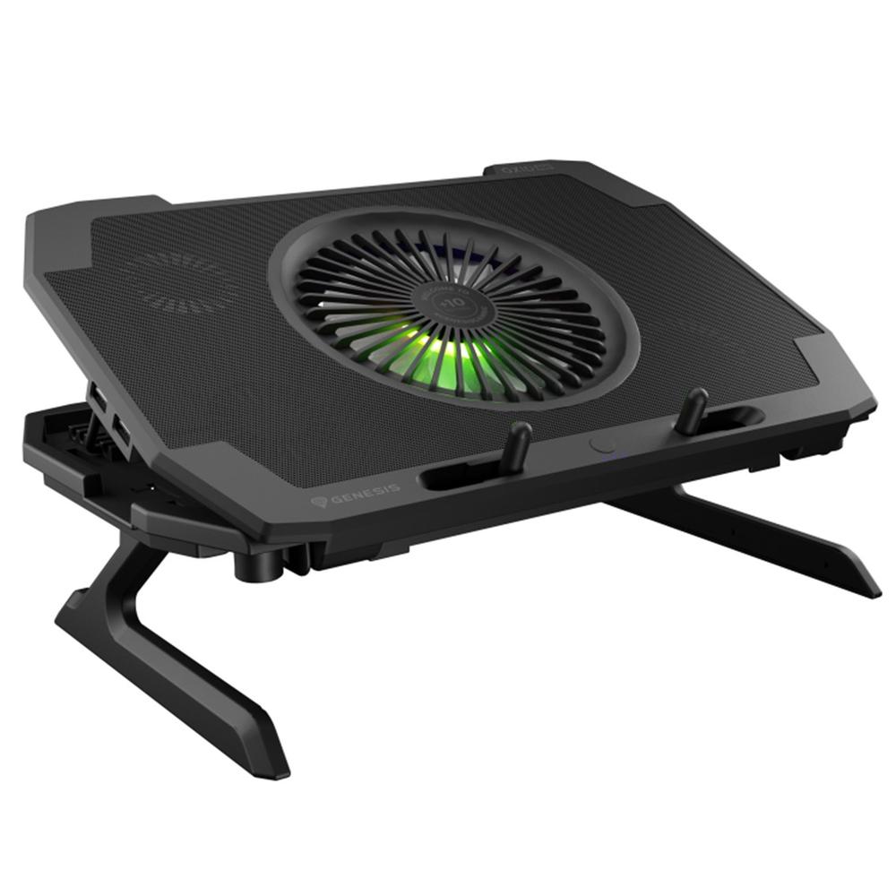 BASE REFRIGERADORA GENESIS OXID 850 RGB PARA PORTATIL 15.6"-17.3" USB