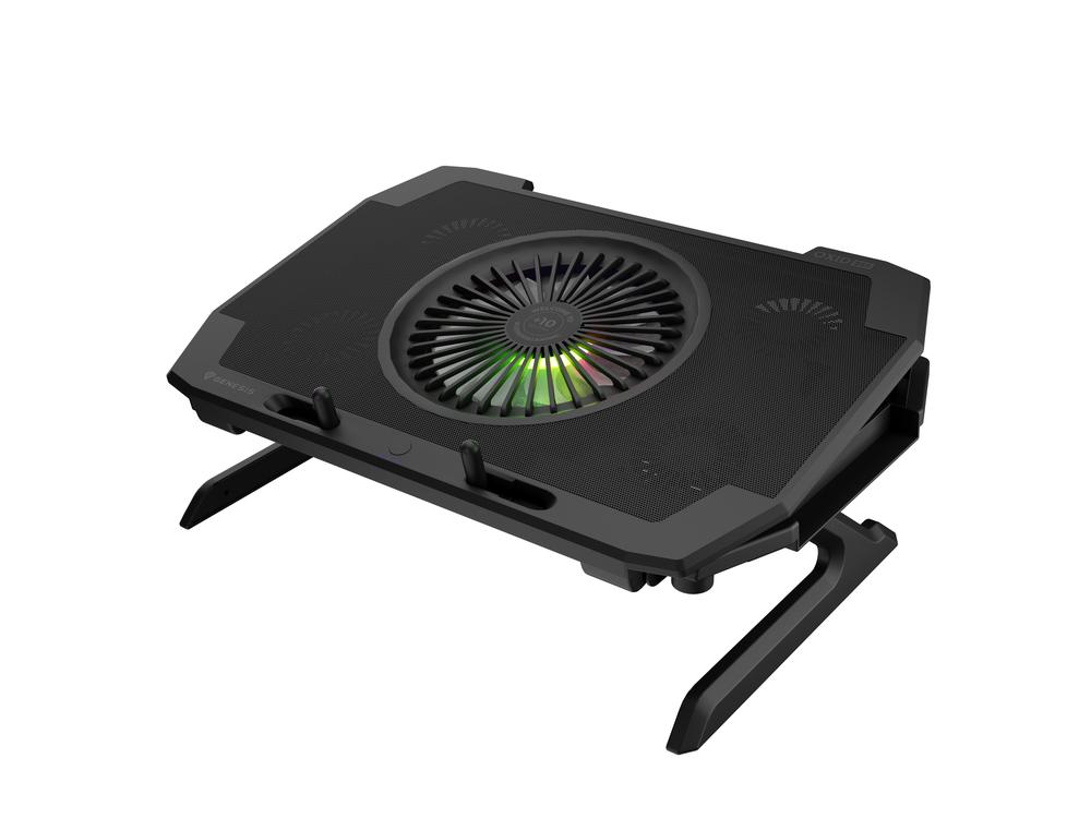 BASE REFRIGERADORA GENESIS OXID 850 RGB PARA PORTATIL 15.6"-17.3" USB