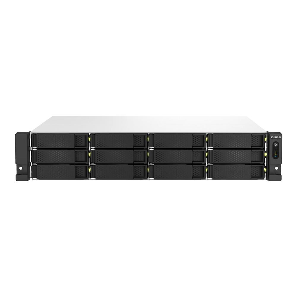 SERVIDOR NAS QNAP TS-1264U-RP-8G 12 BAHIAS 2U RACK 8GB GIGABIT ETHERNET