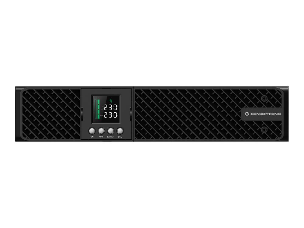 SAI CONCEPTRONIC ZEUS51E1K 1000VA 1000W ONLINE UPS IEC EPO PORT