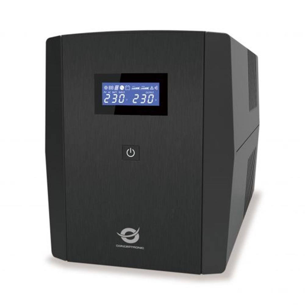 SAI CONCEPTRONIC ZEUS08E 1500VA 900W SCHUKO IEC MART LAN SW