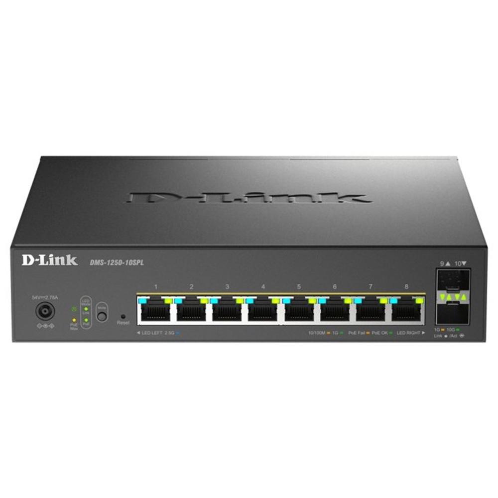 SWITCH D-LINK DMS-1250-10SPL 10 PUERTOS