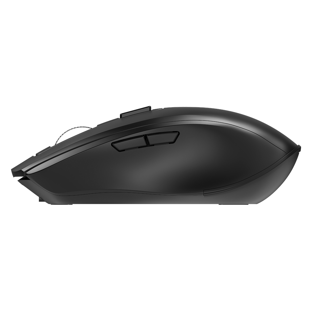 Ratón Inalámbrico Phoenix M120 hasta 1600 DPI Clics Silenciosos Botones de Avance Rapido