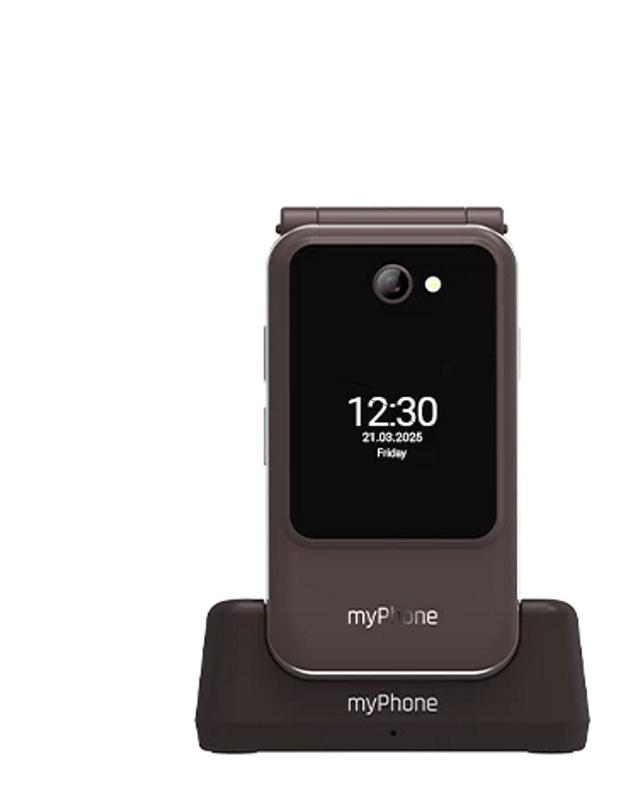 TELEFONO MOVIL MYPHONE HARMONY 2.8"+1.44"/ 4G/ MARRON