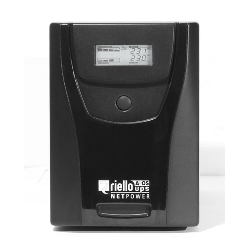 SAI RIELLO NETPOWER 1500 USB & SERIE DISPLAY 6 IEC INTERACTIVO