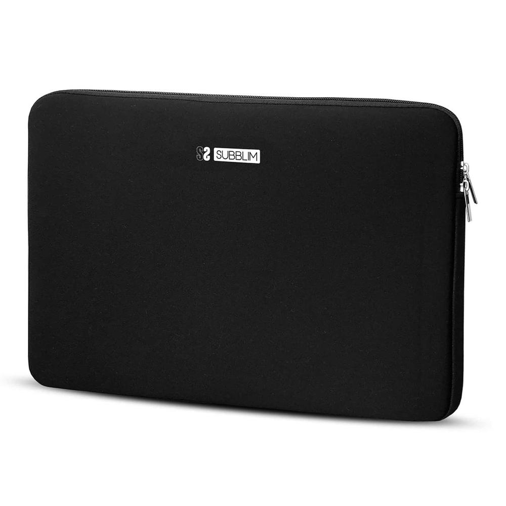 FUNDA SUBBLIM BUSINESS LAPTOP SLEEVE NEOPRENE V2 PARA PORTATIL 14" NEGRA