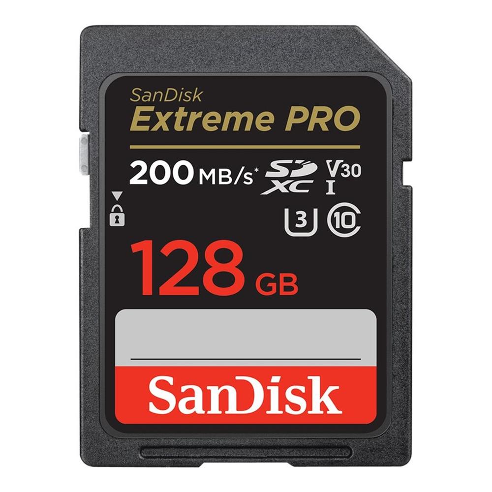TARJETA MEMORIA SECURE DIGITAL SDXC 128GB SANDISK EXTREME PRO CLASE 10 UHS-I U3