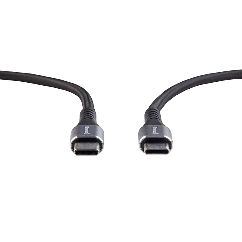 CABLE USB TIPO C INTENSO 1.5M/ MACHO-MACHO/ NEGRO