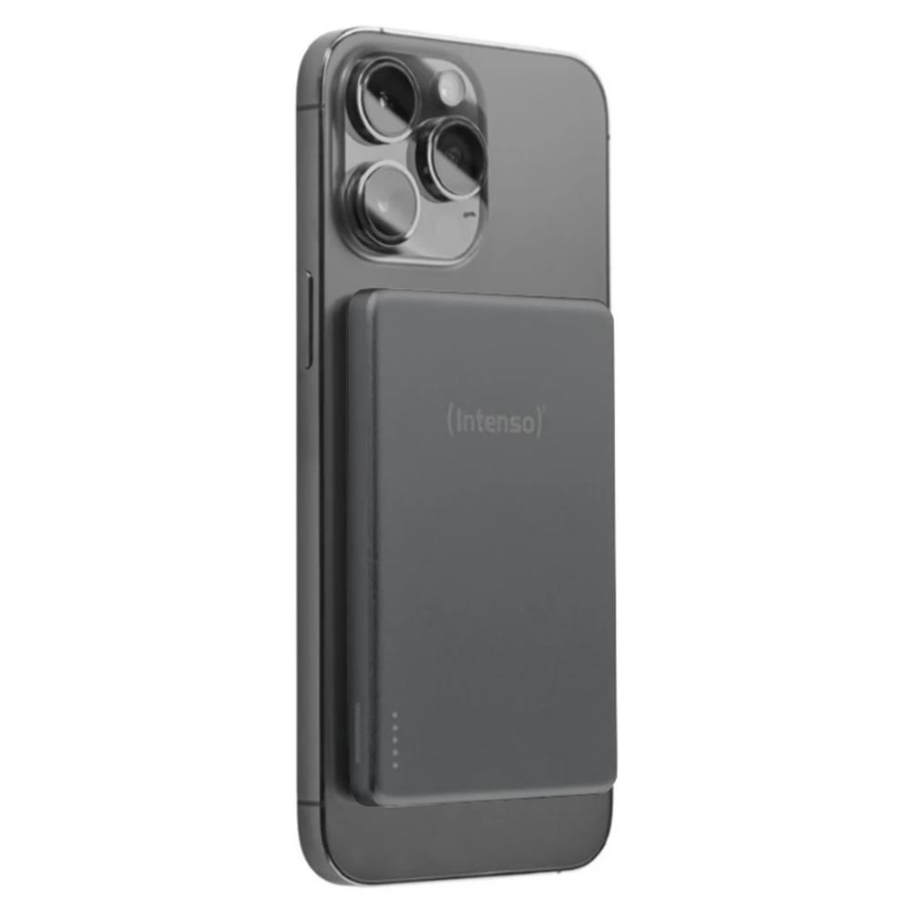 POWERBANK INTENSO MW5000 MAGSAFE GRIS MAGNETICO