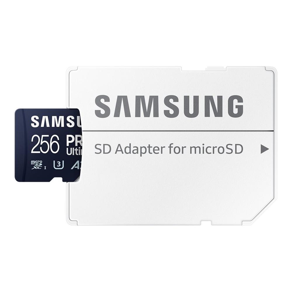 TARJETA MEMORIA MICRO SD SAMSUNG MICROSDXC PRO ULTIMATE 256GB CLASE 10 + ADAPTADOR SD