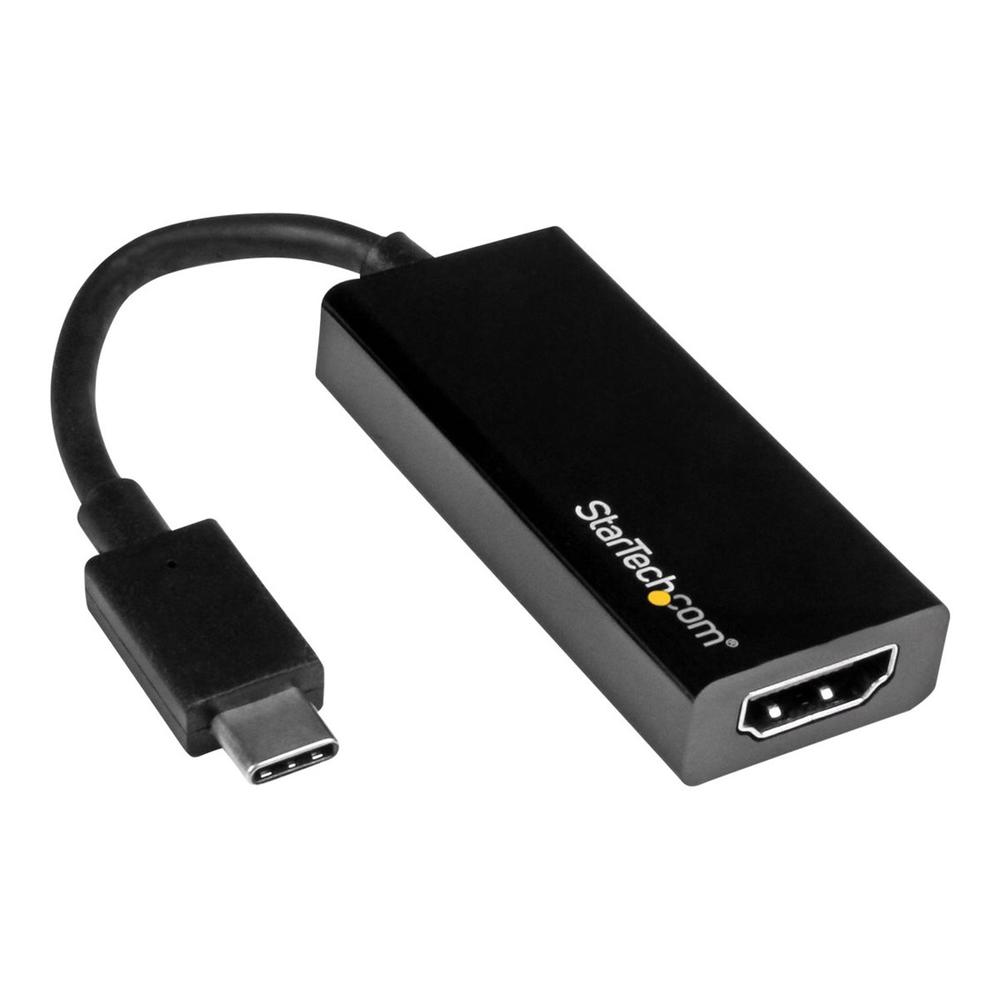 CABLE USB TIPO C A HDMI STARTECH 0.147M/ MACHO-HEMBRA/ NEGRO