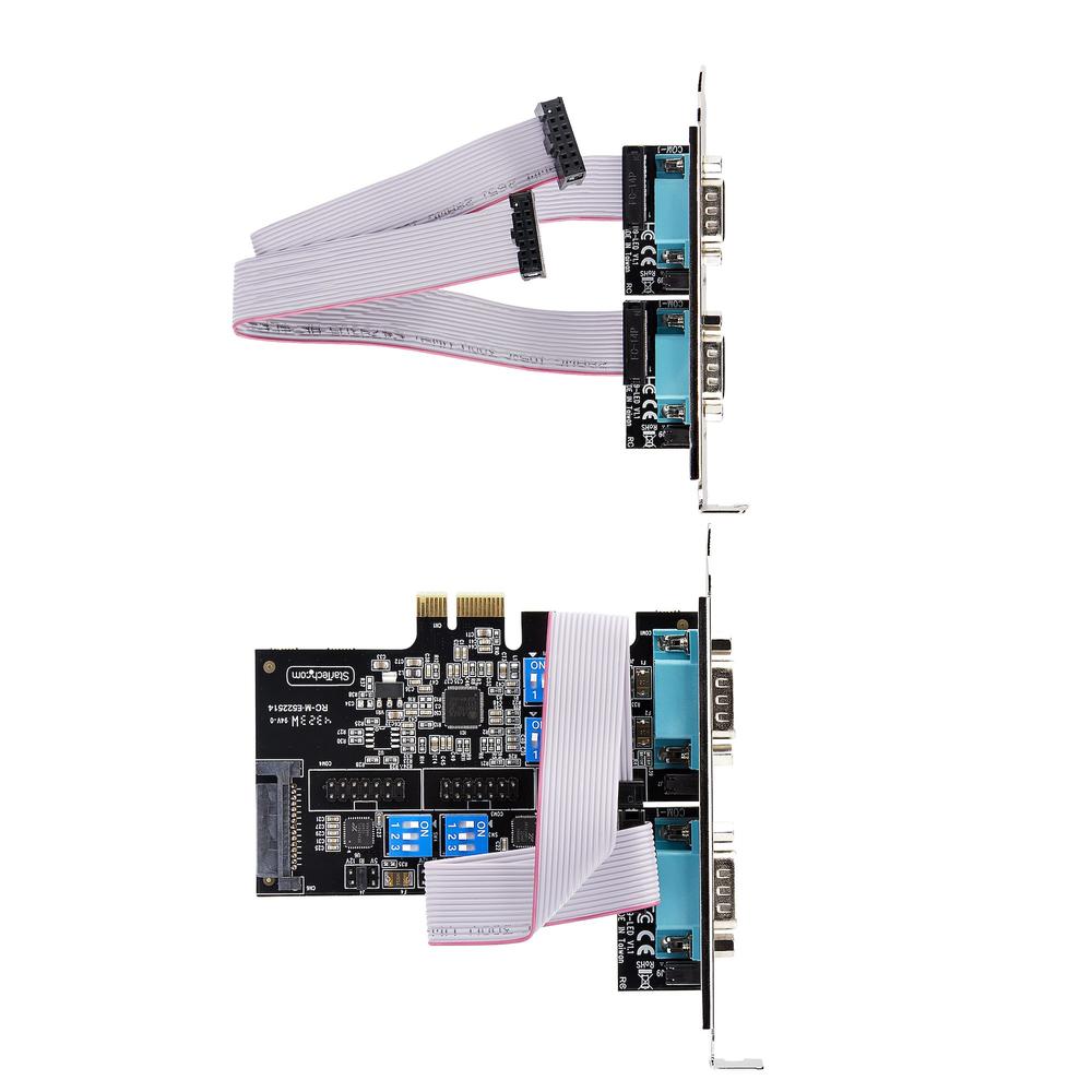 TARJETA DE PUERTOS STARTECH PS74ADF-SERIAL-CARD 4X RS232