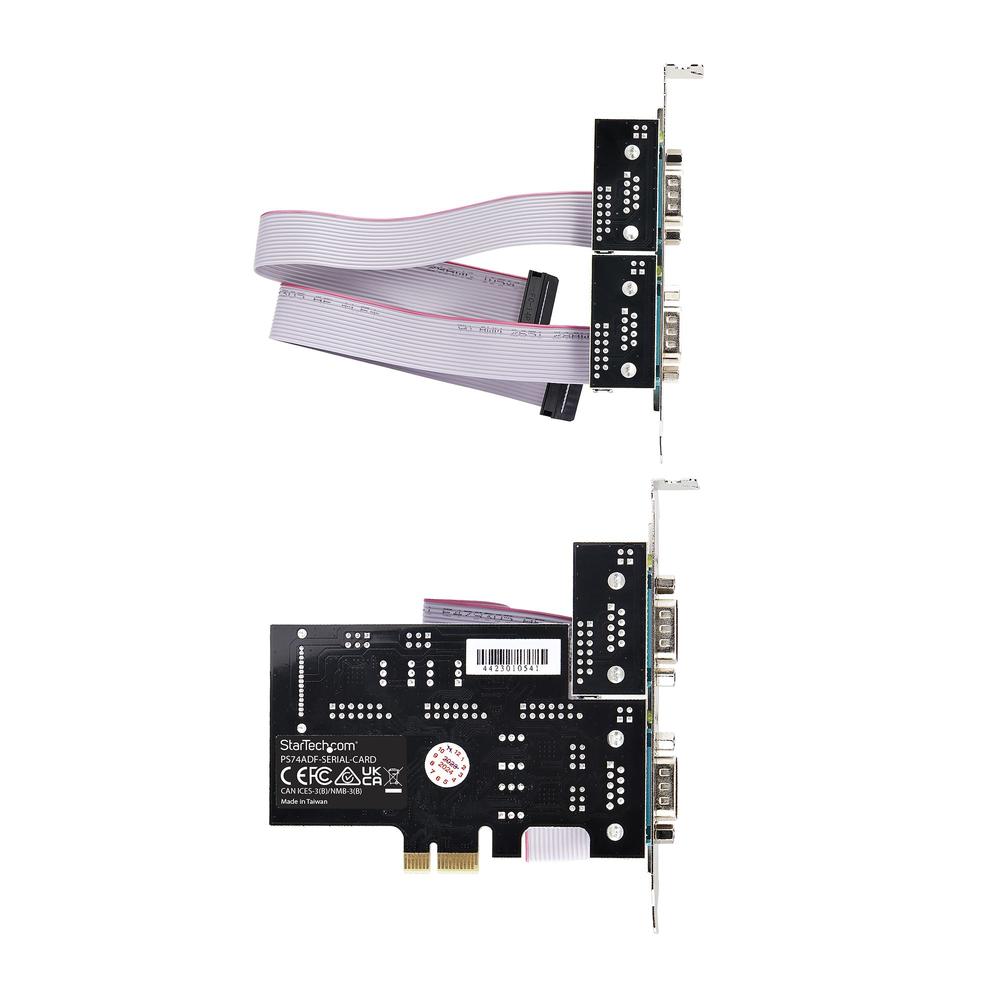 TARJETA DE PUERTOS STARTECH PS74ADF-SERIAL-CARD 4X RS232