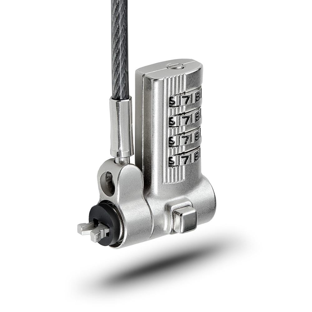 CABLE SEGURIDAD STARTECH COMBINACION PARA PORTATIL 2M